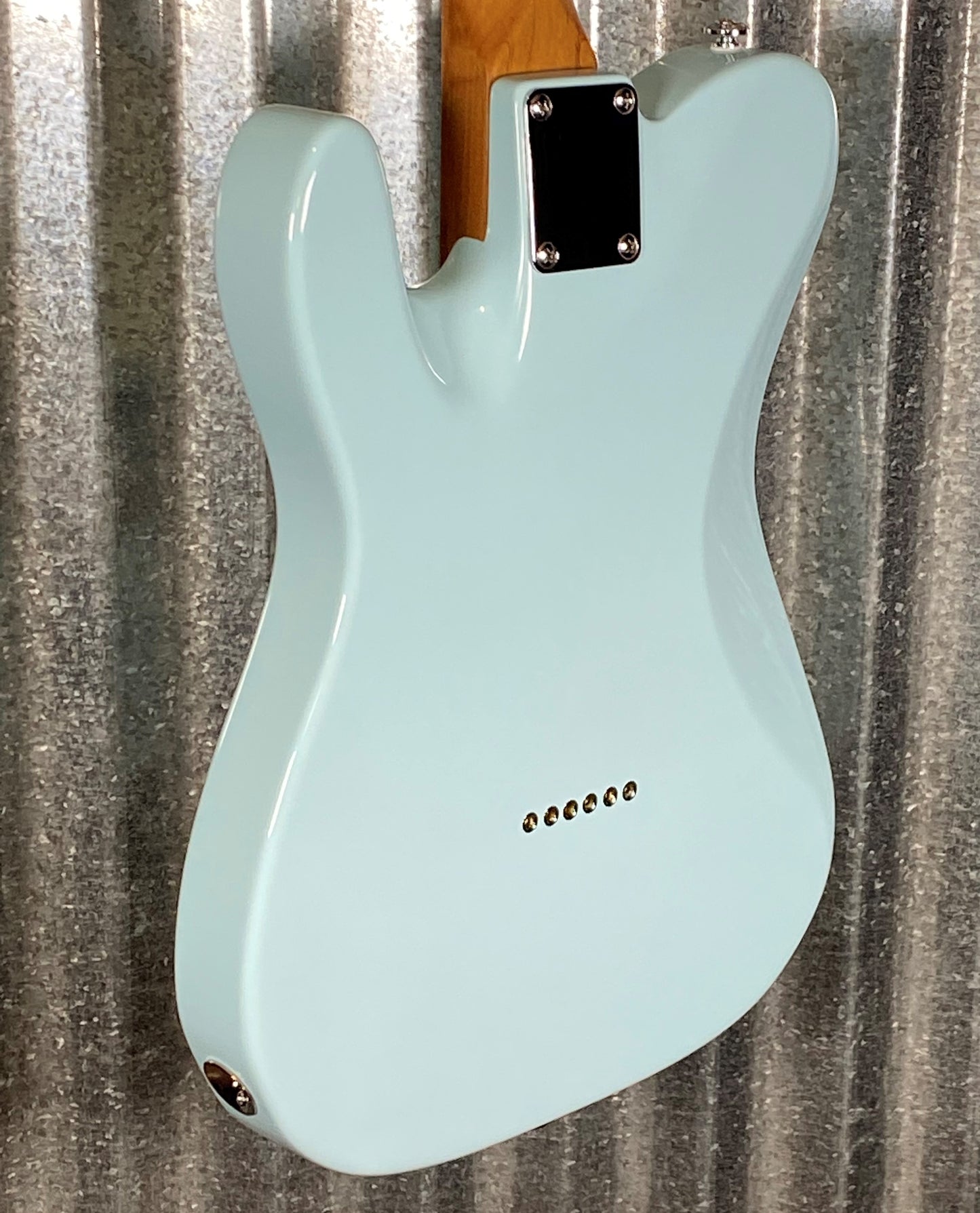 Musi Virgo Classic Telecaster Baby Blue Guitar #0690 Used