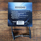 Warwick Rockboard Flat Patch TRS Guitar Bass Pedalboard Expression Cable 15CM 5.90" Black 2 Pack