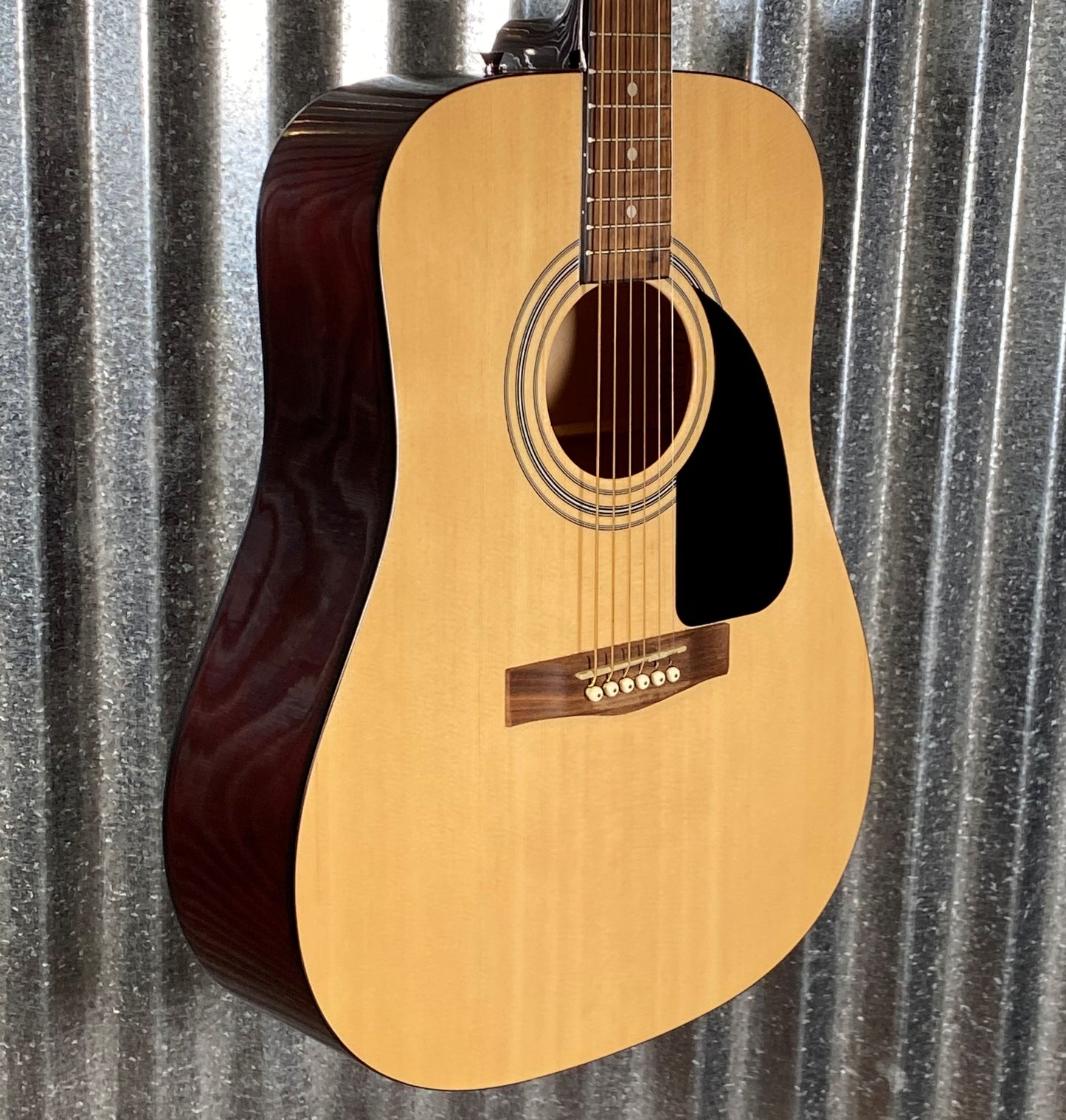 Fender FA-115 Natural Spruce Dreadnought Acoustic Guitar & Bag #2087 Used