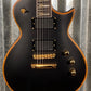 ESP LTD EC-1000 Eclipse EMG Vintage Black Guitar & Bag LEC1000VB #1525 Used