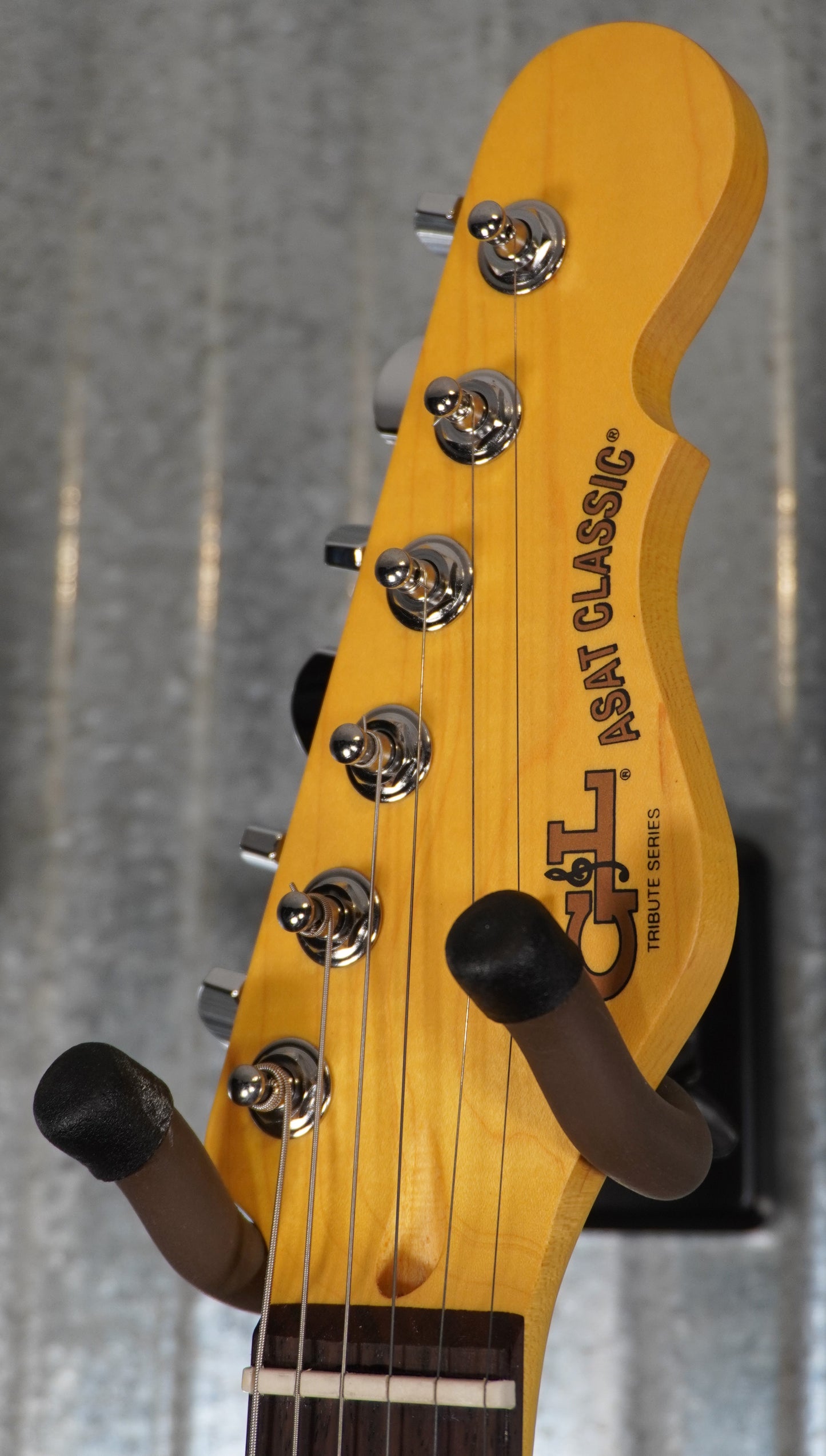G&L Tribute ASAT Classic Bluesboy Sassafras Redburst Semi Hollow Guitar Blem #2420