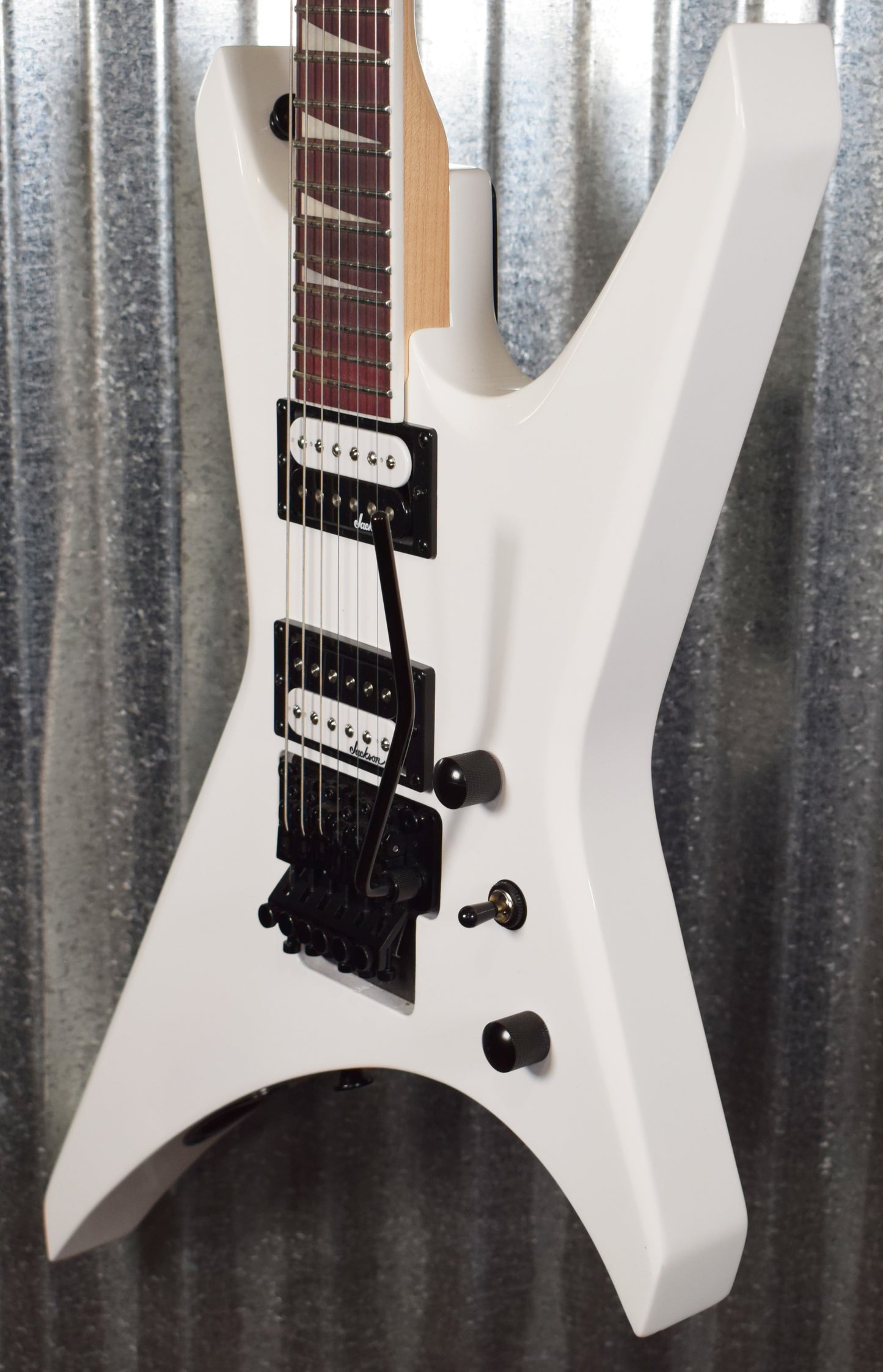 Jackson Warrior JS32 Snow White Guitar #4259 Used