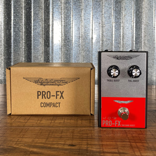 Ashdown PFX-TBOOST AGM Pro FX Compact Two Band Boost Guitar Effect Pedal