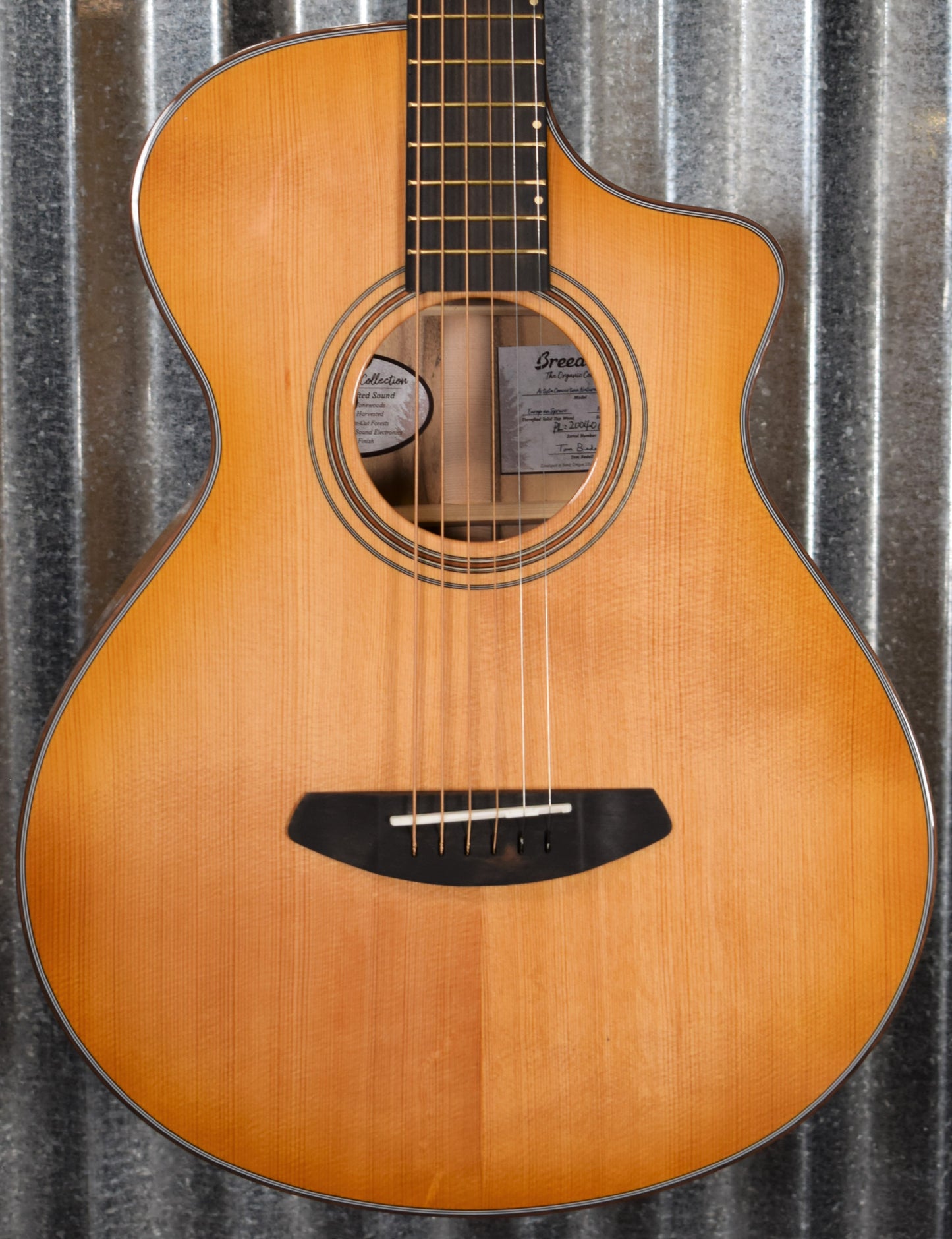 Breedlove Artista Concertina CE Myrtlewood Acoustic Electric Guitar B Stock #6795