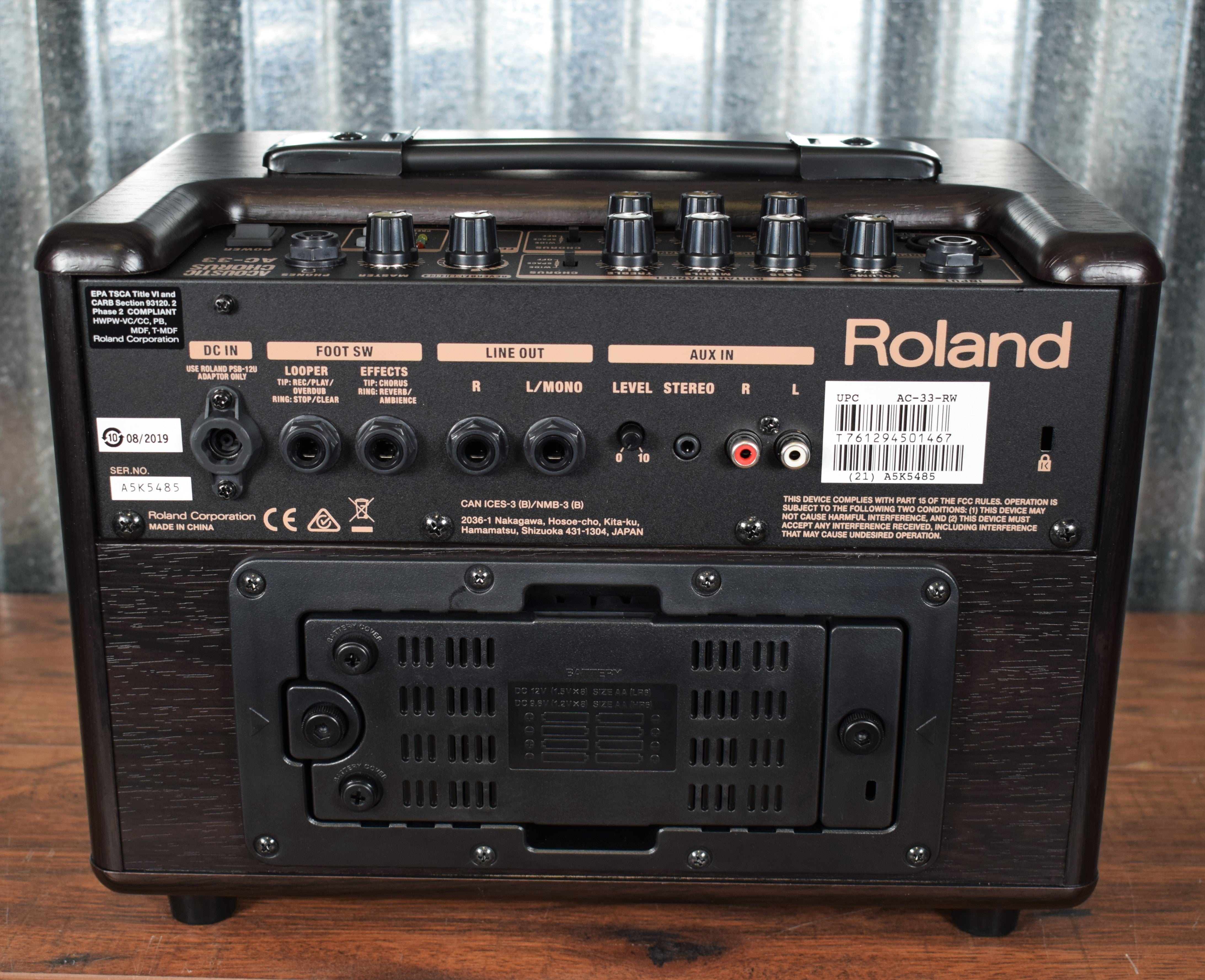 Roland AC-33RW 30 Watt 2x5