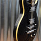 Hamer Guitars Sunburst Archtop Flame Trans Black Electric Guitar #136