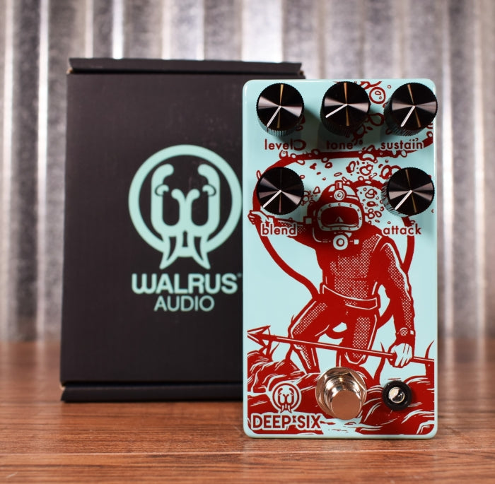 Walrus Audio Deep Six V3 Compressor Guitar Effect Pedal – Specialty Traders