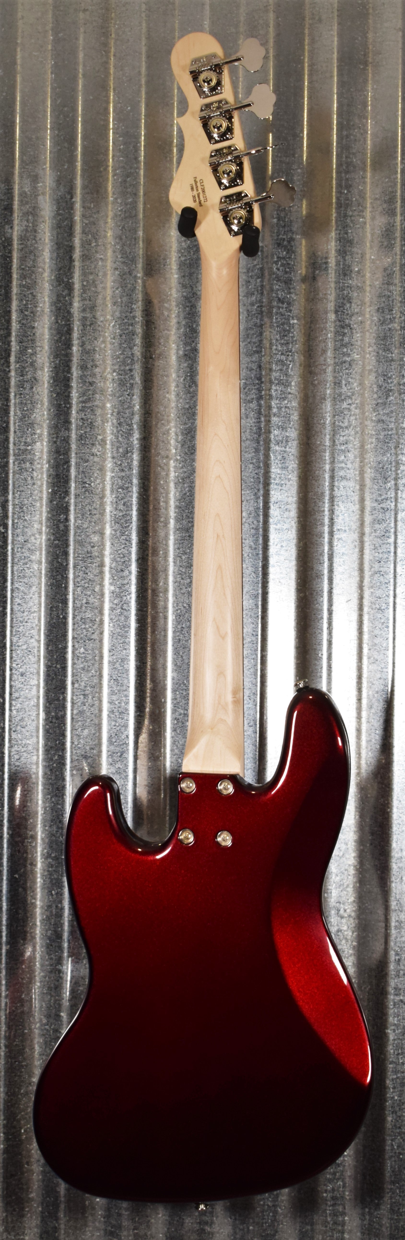 G&L USA Fullerton Standard JB Jazz Bass Ruby Red Metallic & Bag #1272
