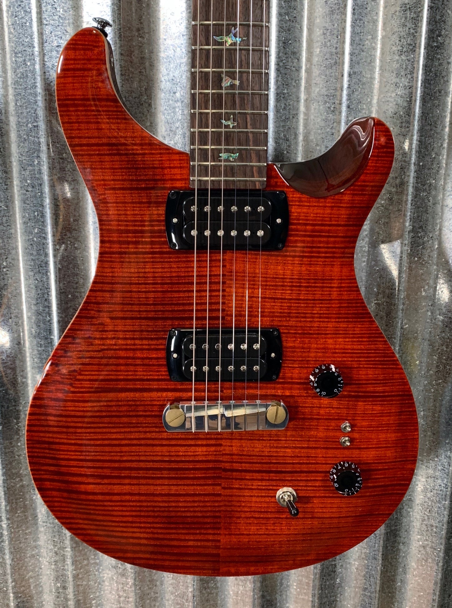 PRS Paul Reed Smith SE Paul's Guitar Fire Red & Bag #6697