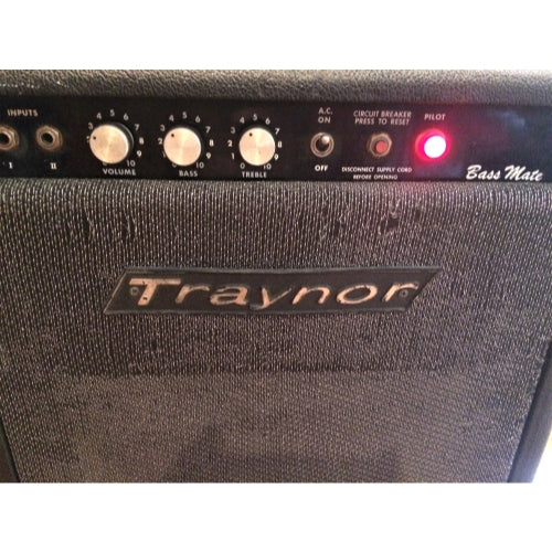 Traynor YBA-2B Bass Mate All Tube 15" Bass Guitar Combo Amplifier Used ...