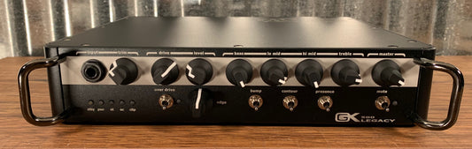 Gallien-Krueger GK Legacy 500 Watt Ultralight Bass Amplifier Head with Overdrive