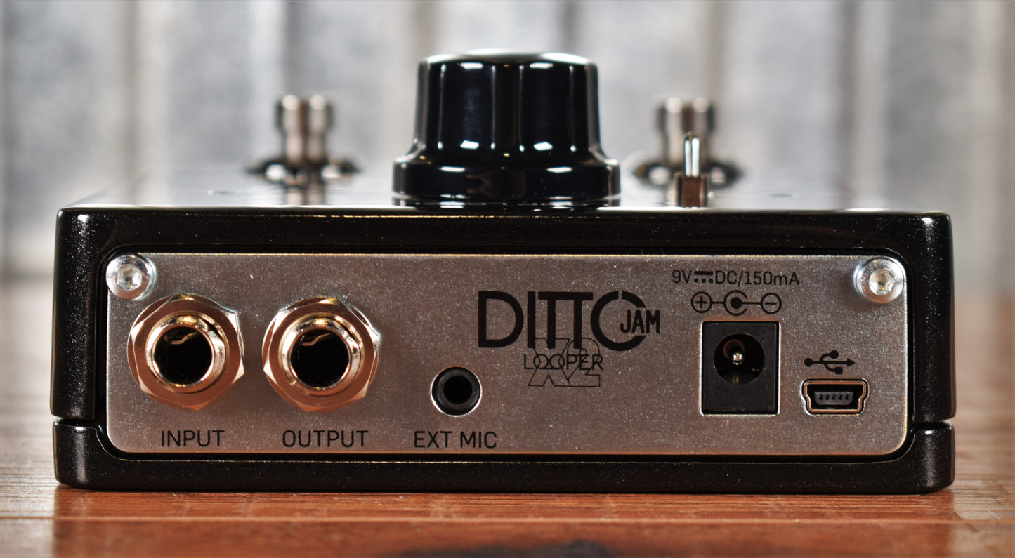 TC Electronic Ditto JAM X2 with BeatSense Technology Guitar Effect Pedal