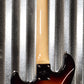 G&L USA Fullerton Deluxe Skyhawk 3 Tone Sunburst Guitar & Bag Demo #0081