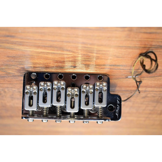 LR Baggs X-Bridge Vintage Vibrato Strat Style Piezo Saddle Pickup Bridge Chrome