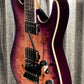 ESP LTD M-1000 Purple Natural Burst Guitar #0672