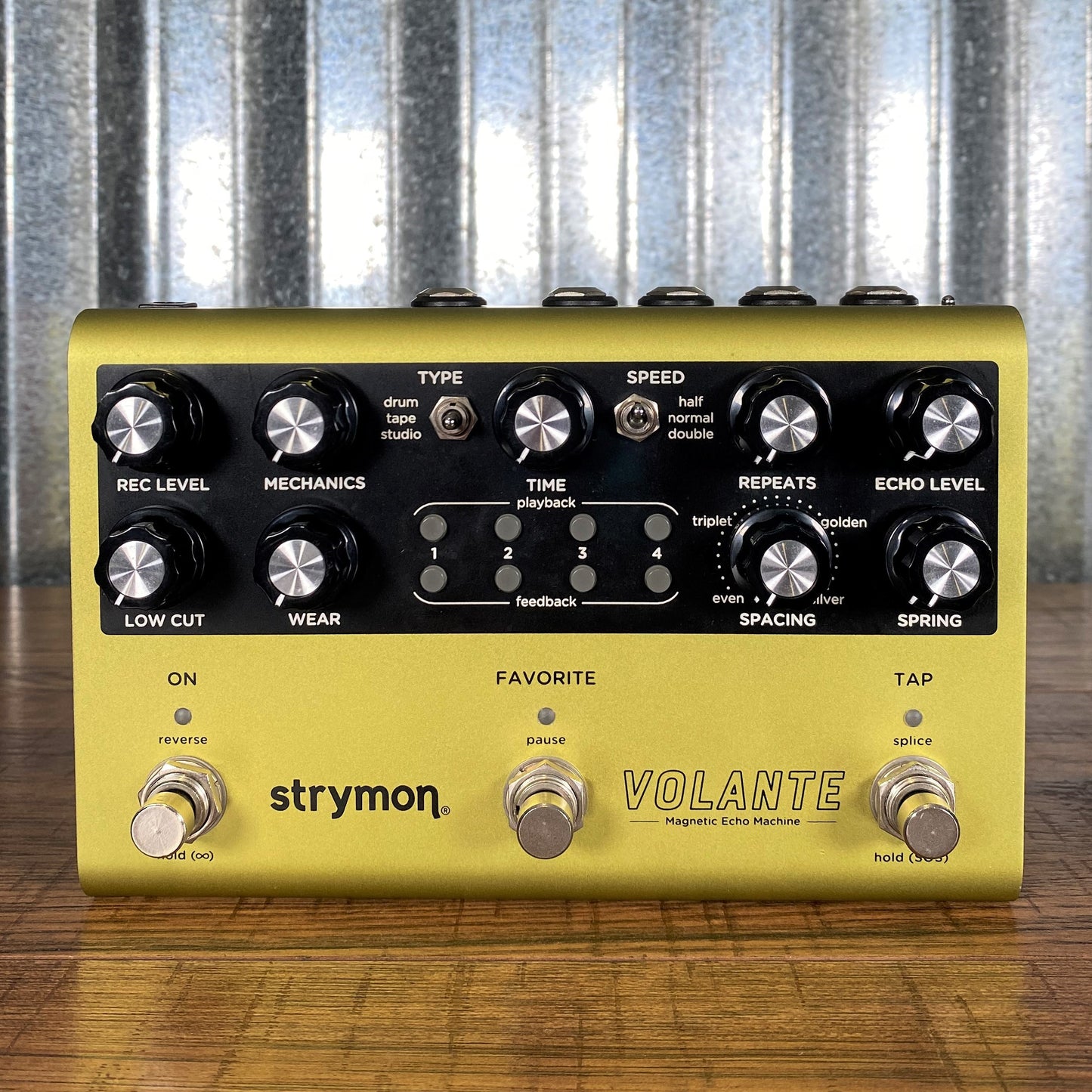 Strymon Volante Magnetic Tape Echo Machine Delay Guitar Effect Pedal Used