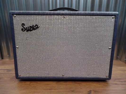 Supro USA 1650RT Royal Reverb 35/45/60 Watt All Tube 2x10 Combo Amplifier #0459