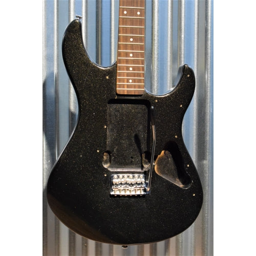 Yamaha EG 112C2 Metallic Black Guitar Body Neck Tremolo Tuner Project Parts Used