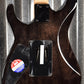 ESP LTD M-200FM See Thru Black Flame Top Guitar LM200FMSTBLK #0220 Demo