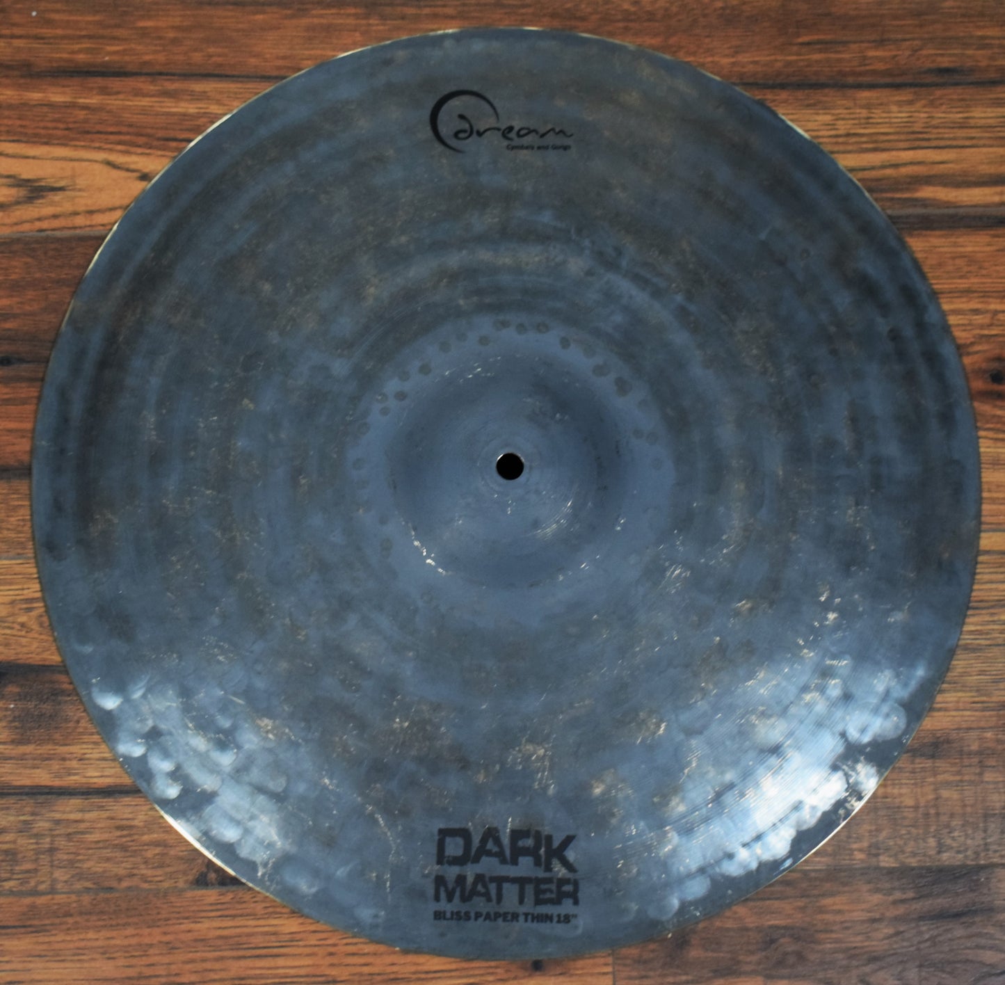 Dream Cymbals DMBPT18 Dark Matter Bliss 18" Paper Thin Crash Cymbal Demo