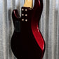 G&L USA CLF L-2500 S750 Ruby Red Metallic 5 String Bass & Case #1323