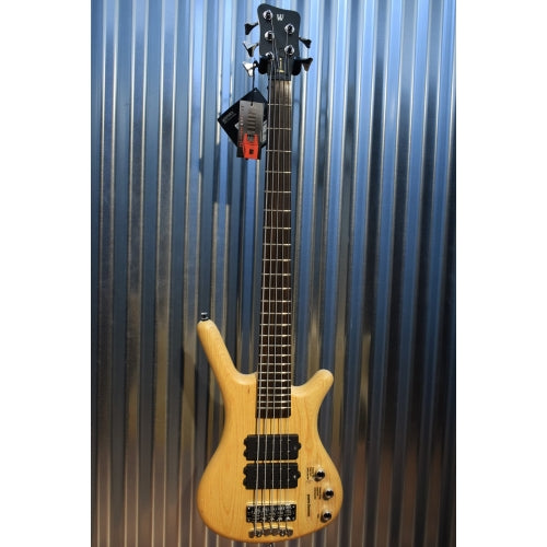 Warwick Rockbass Corvette $$ Double Buck 5 String Bass Guitar & Case #7916