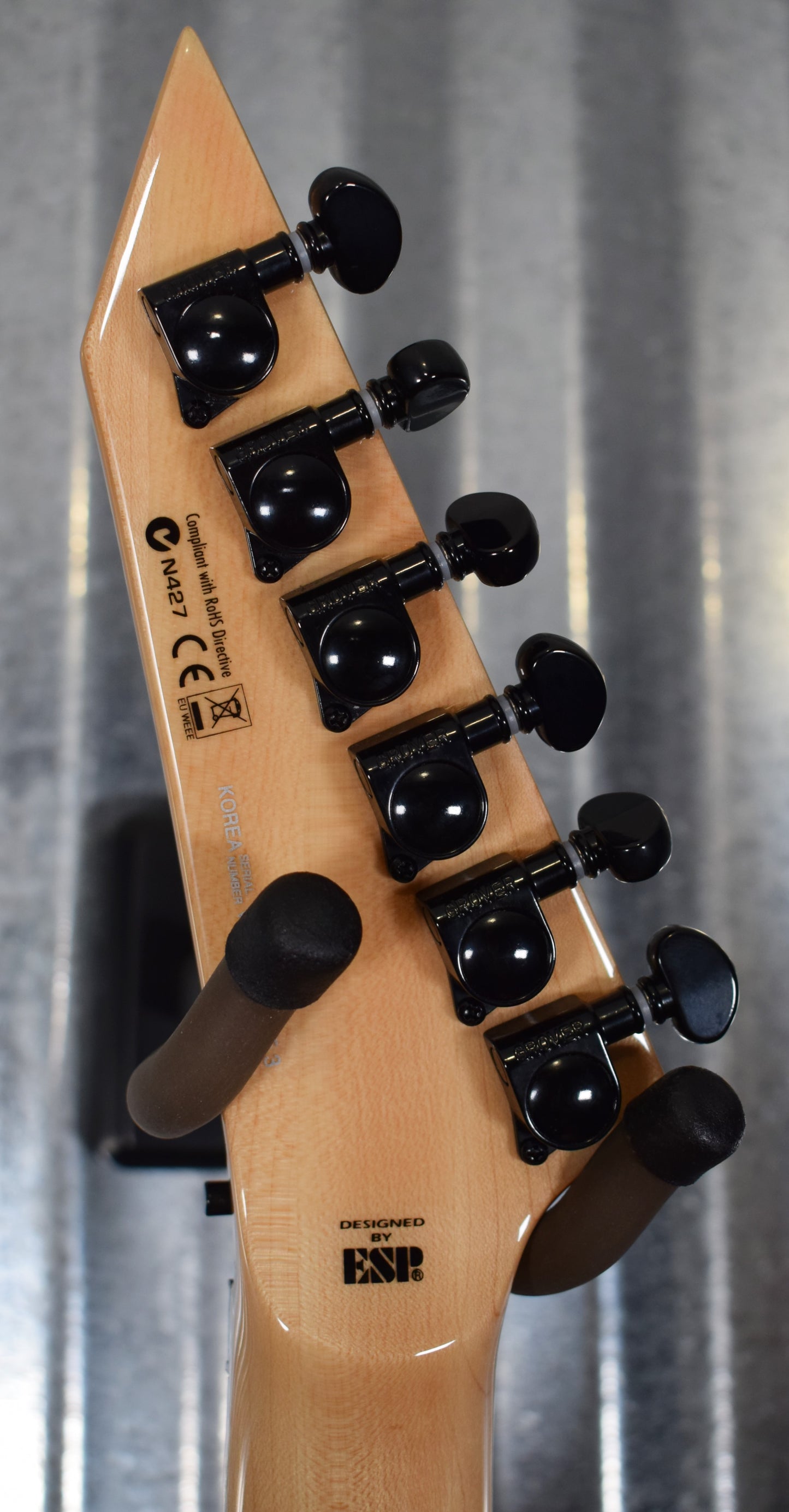 ESP LTD MH-1000 Quilt Top Black Cherry Fade Guitar LMH1000HSQMBCHFD #0753