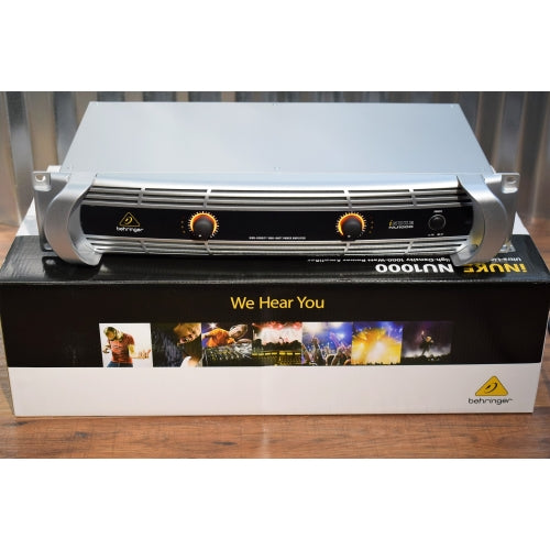 Behringer iNuke NU1000 Ultra-Lightweight High-Density 1000 Watt Power Amplifier