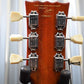 Vintage Guitars Reissued Series V100AFD Amber Flame Carved Top Guitar & Case