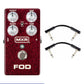 Dunlop MXR M251 FOD Drive Overdrive Guitar Effect Pedal + 2 FREE Warwick Patch Cables