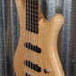 Warwick German Pro Series Corvette 5 String Active Bass Natural Ash & Bag #9020