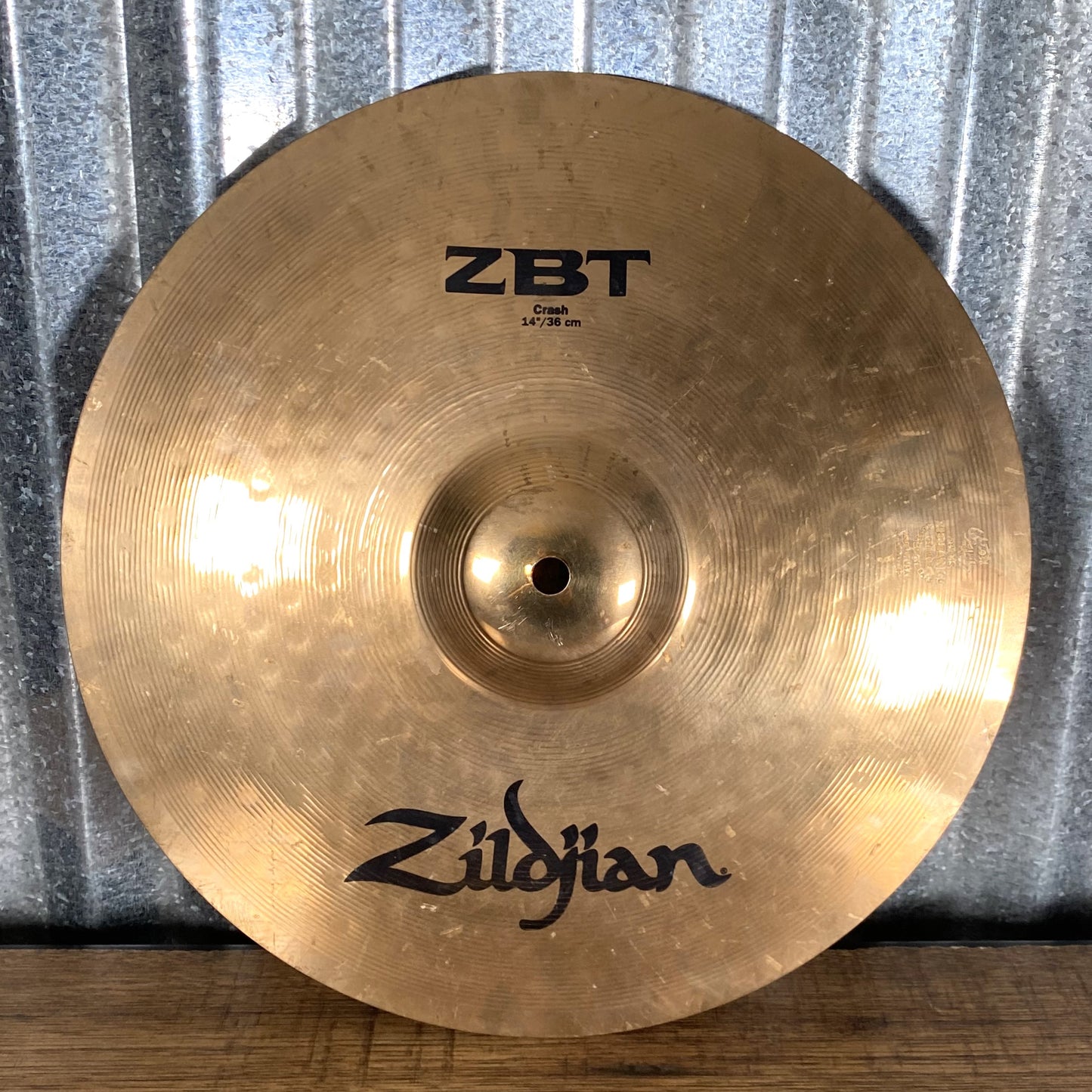 Zildjian ZBT Cymbal Set 18" Crash Ride 13" Hi-Hats 14" Crash Used