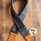 Levy's M7WC-GRY 2" Adjustable Waxed Cotton Guitar & Bass Strap Grey