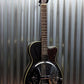 Washburn R60BCE Richie Owens Signature Resonator Guitar Matte Black & Gig Bag #2