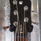 Warwick Rockbass Alien Deluxe Thinline 5 String Acoustic Electric Natural Bass & Bag #6120