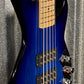 G&L USA CLF L-2500 S750 Blueburst 5 String Bass & Case #4132