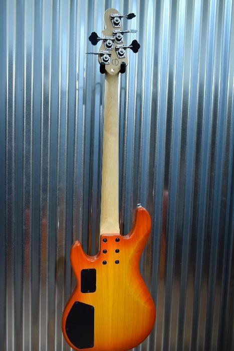 G&L Tribute M-2500 5 String Electric Bass Honeyburst & Case M2500 #2113