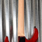 ESP LTD M-200FM See Thru Red Flame Top Guitar LM200FMSTR #0353