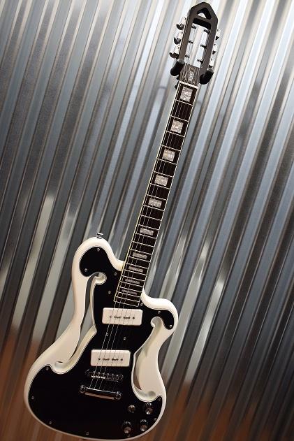 Eastwood Guitars EEG Deerhoof Signature Stacked P90 Electric Guitar & Case #1830