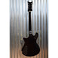 Schecter Tempest Custom Transparent Black Flame Guitar - Used Players Condition