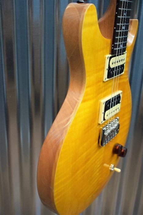 PRS Paul Reed Smith SE Santana Yellow Guitar & Bag 2017 #7307