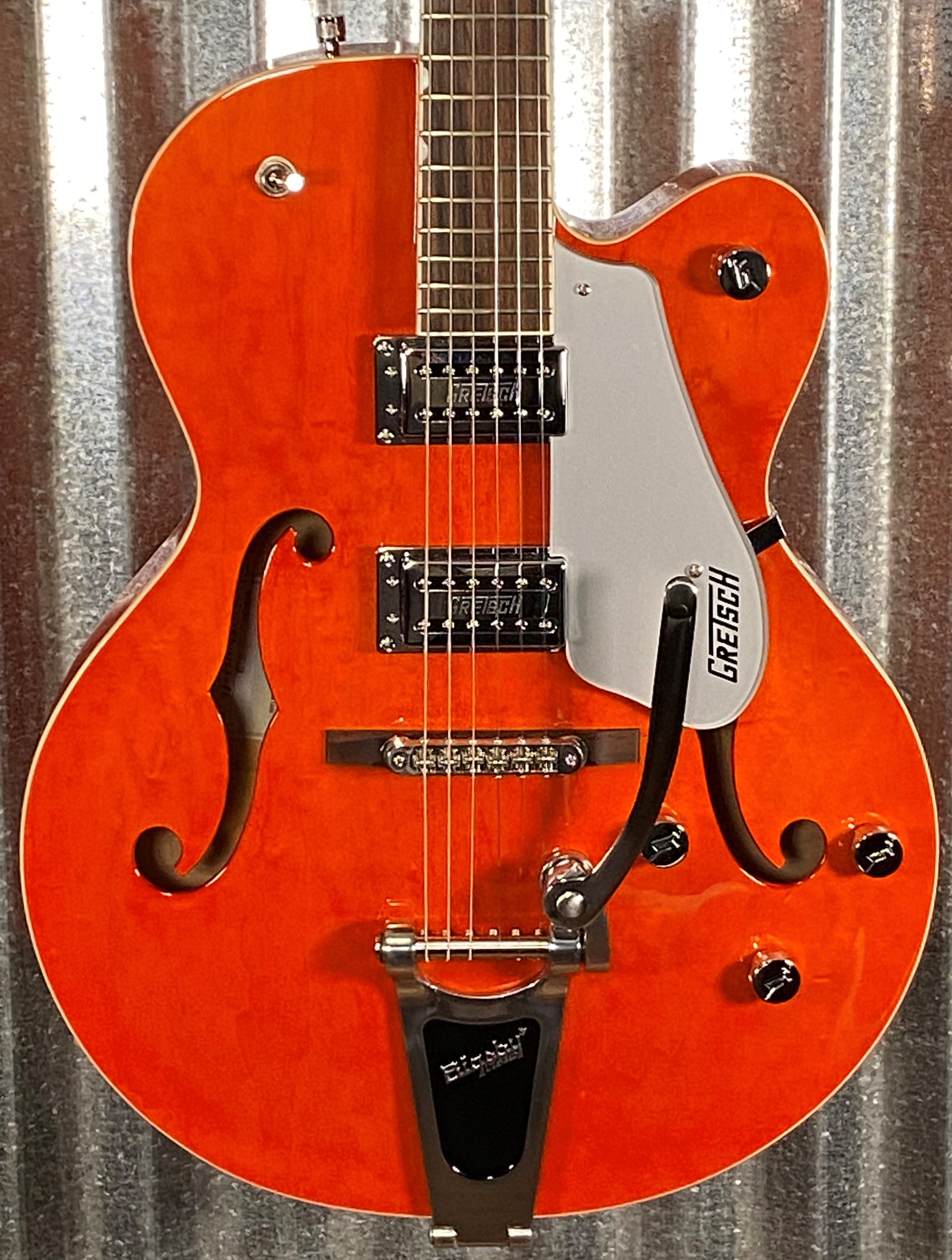 Gretsch G5120 Electromatic Bigsby Clear Orange Hollowbody Guitar & Cas