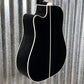 Takamine EF381SC12 Cutaway 12 String Acoustic Electric Guitar Black & Case Japan #0426