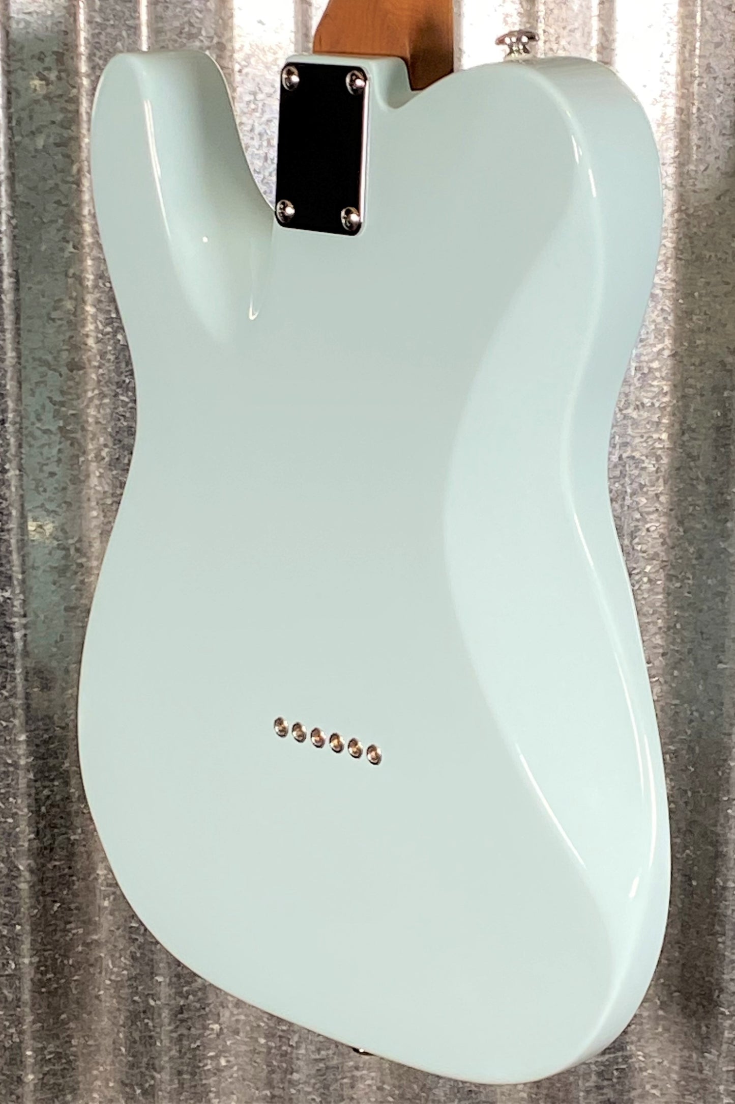 Musi Virgo Classic Telecaster Baby Blue Guitar #5115 Used