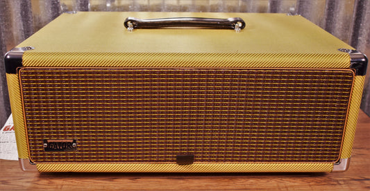 Gator Cases GR-RETRORACK-3TW 3 Space Guitar & Bass Amplifier/Effects Rack Case Tweed