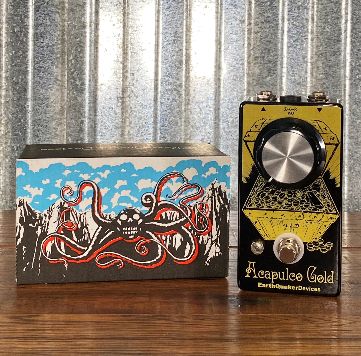 Earthquaker Devices EQD Acapulco Gold V1 Power Amp Distortion Guitar Effect Pedal NOS