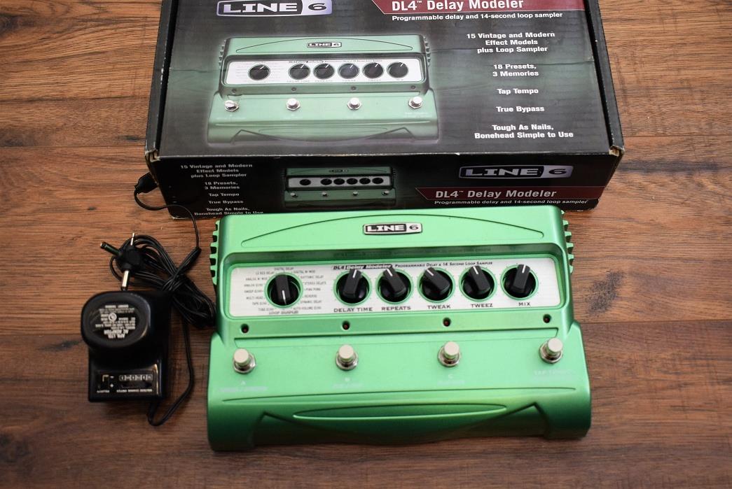 Line 6 DL4 Delay Modeler Effects FX Pedal Electric Guitar Effect Pedal *