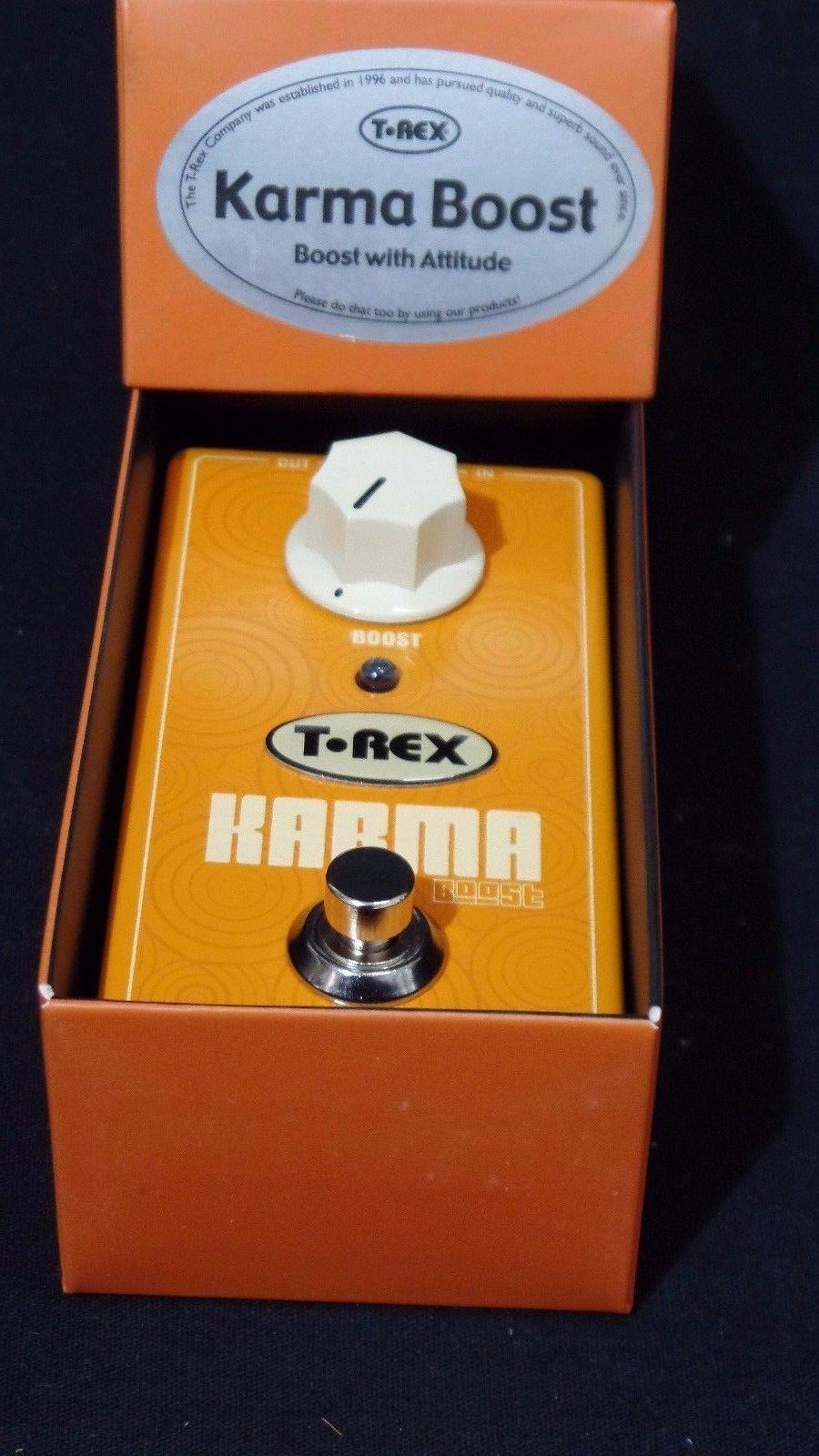 T-Rex Karma Boost Electric Guitar Effects FX Pedal TRex Karma Boost #1