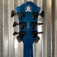 BC Rich Mockingbird ST Korea Trans Blue Quilt Flame Maple Guitar #0041 Used