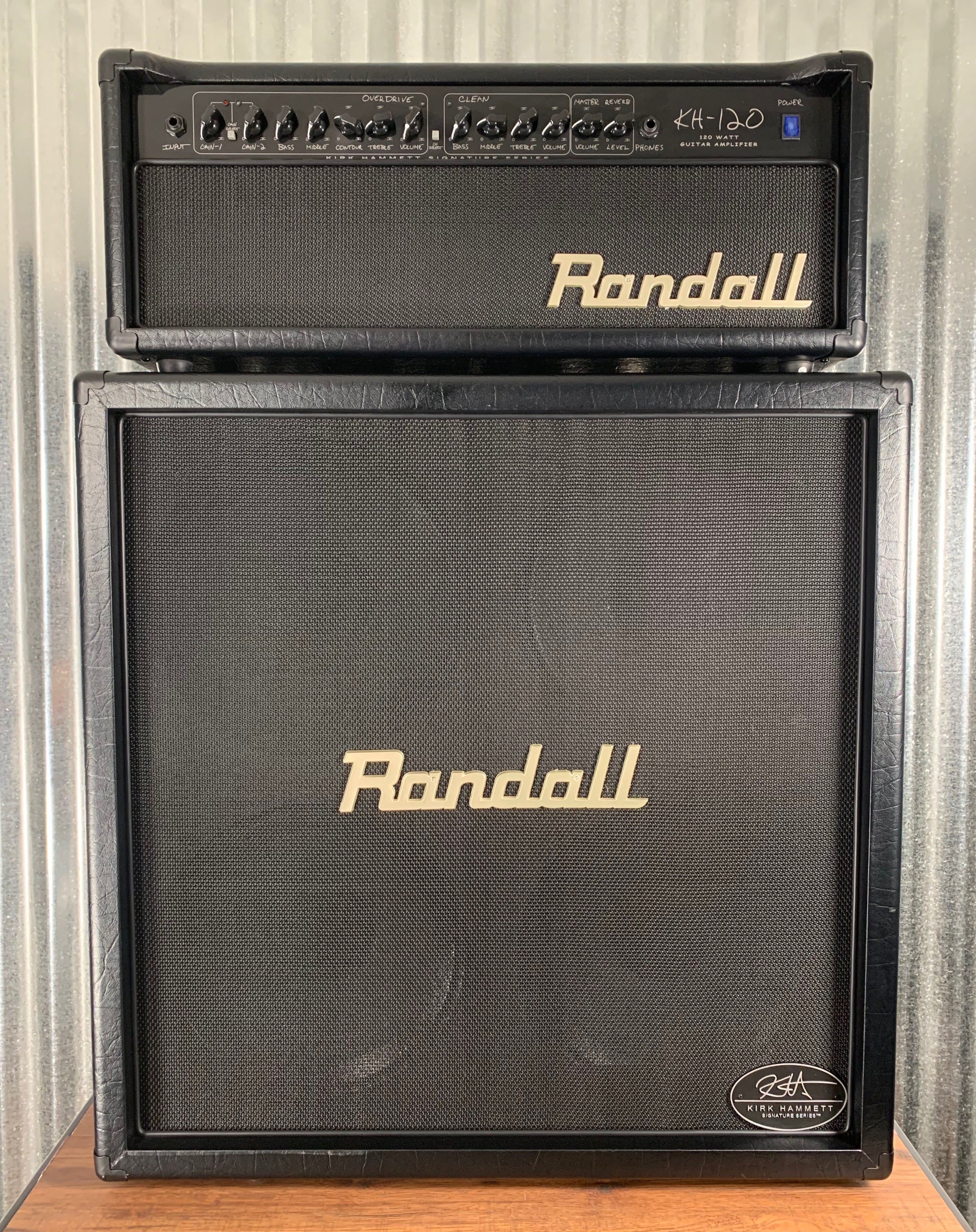 Randall Kirk Hammett KH120RHS 120 Watt Head & 4x12 Speaker Cabinet Hal –  Specialty Traders